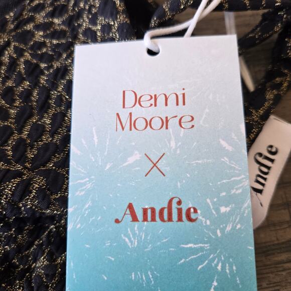 Andie Swim x Demi Moore The Tropez Bikini Top Size M NWT - Picture 5 of 16